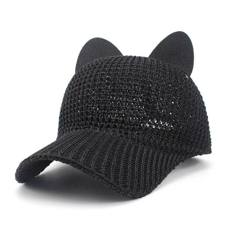 CAT EAR BASEBALL HAT