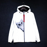 Cat Hoodie Reflective Jacket