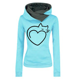 Girls Cat Hoodie