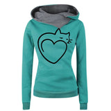 Girls Cat Hoodie