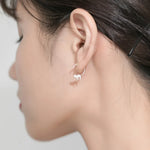 Cute Asymmetric Cat Earrings