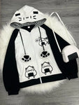 Kawaii Embroidered Hoodie