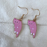 Vintage Kitten Earrings