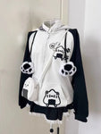 Kawaii Embroidered Hoodie