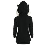 Cat Zip-up Sweatshirt