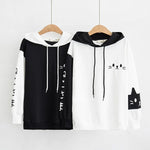 Black & White Hoodie