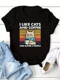 Cat & Coffee T-Shirt