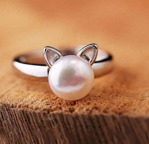 Minimalist Cat Ring