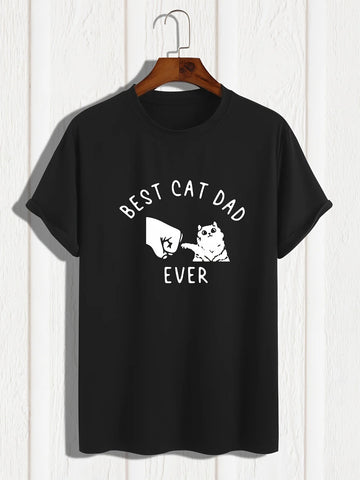 Best Cat Dad Ever T-Shirt