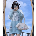 Japanese Cat Fishing Sweater