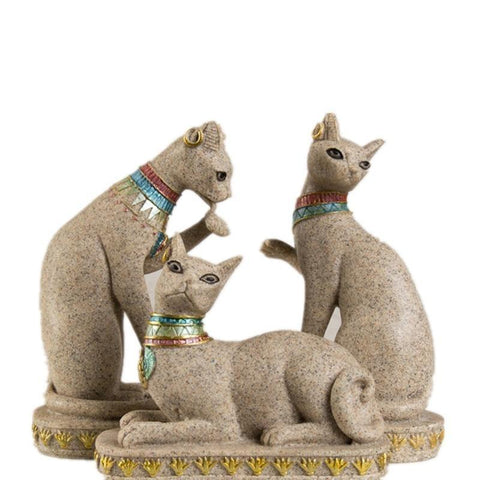 Ancient Egyptian Cat Statue