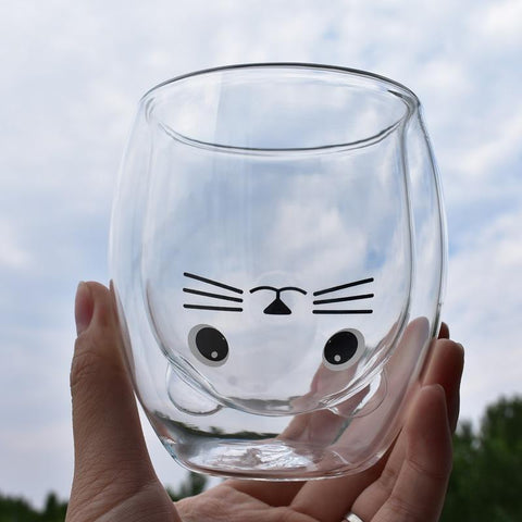 Cat Cocktail Glass