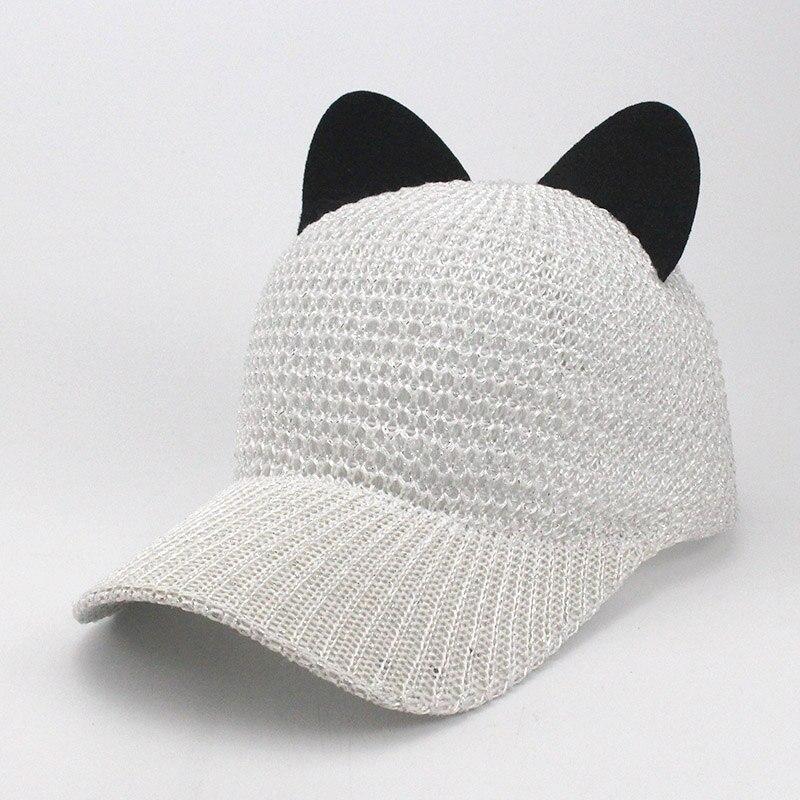 Cat Ear Baseball Cap for Kids and Women  MspineappleCrafts –  Mspineapplecrafts