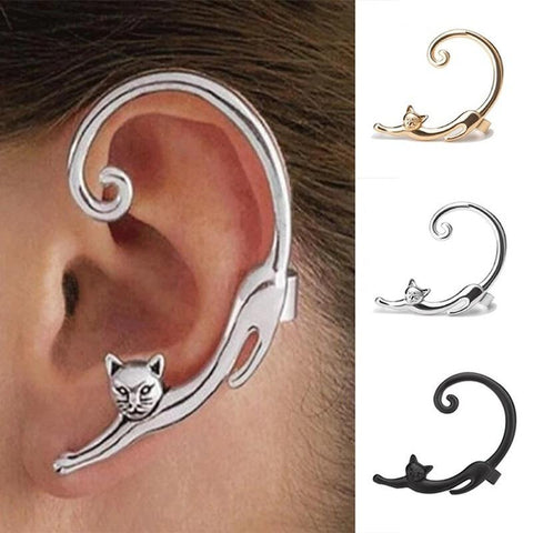 Cat Silhouette Earrings