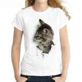 Cat T-Shirt with Cat At Heart