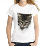 Cat T-Shirt with Cat At Heart