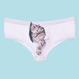 Cat Underwear Women's
