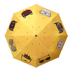 Cat Yellow Umbrella