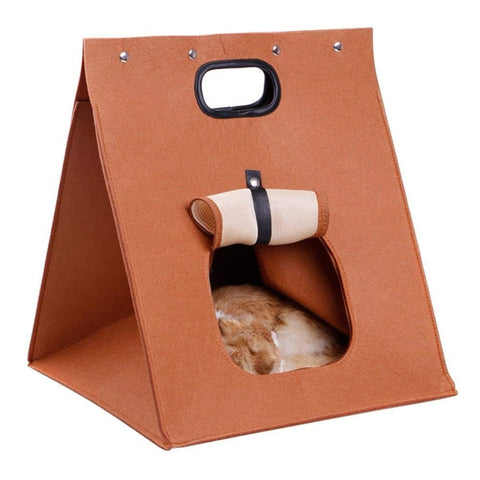 Cat Basket with Handle