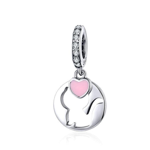 Pink Cat Charms