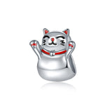 Sterling Silver Cat Charm