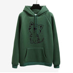 Womens Cat Hoodie